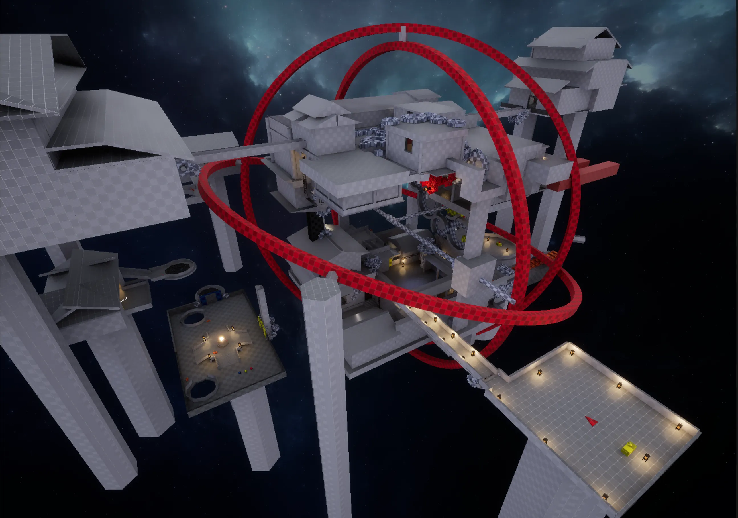 孟津城城内 Blockout 概览
